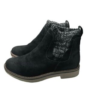 NWT Comfortiva Alain Rawnie Ankle Boots Suede Black size 6.5